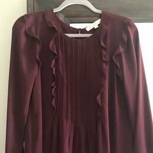 LOFT Ruffle Blouse